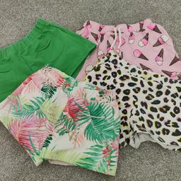 4 pairs of girls Zara shorts age 9. Only worn on holiday a couple of time so in excellent condition. From a smoke free and pet free home. Collection Wallasey CH45 or post for additional cost.