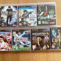 7x PS3 video games in good condition.

£10 the lot, collect only.