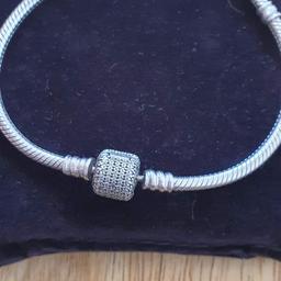 genuine pandora bracelet in excellent condition. very well looked after.