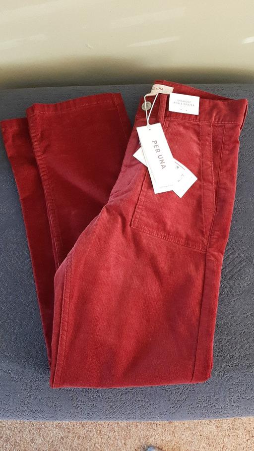 Buy & Sell Greater Manchester Wigan - Photos for Per una burgundy trousers size 6