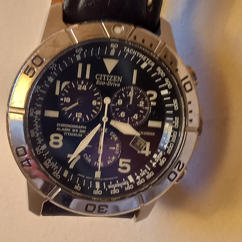 Citizen Eco Drive Chronograph Watch in CR3 Tandridge for £55.00 for ...