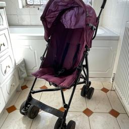 #springclean

DELIVERY AVAILABLE.

Or you can collect using cash from North London, N21.

Fantastic Red Kite Push Me 2U Lightweight Purple Stroller, with raincover.

I have all the items you need including all the baby & children's items you need, also home & garden, toys, electronics, collectibles and more so please check my page for more!