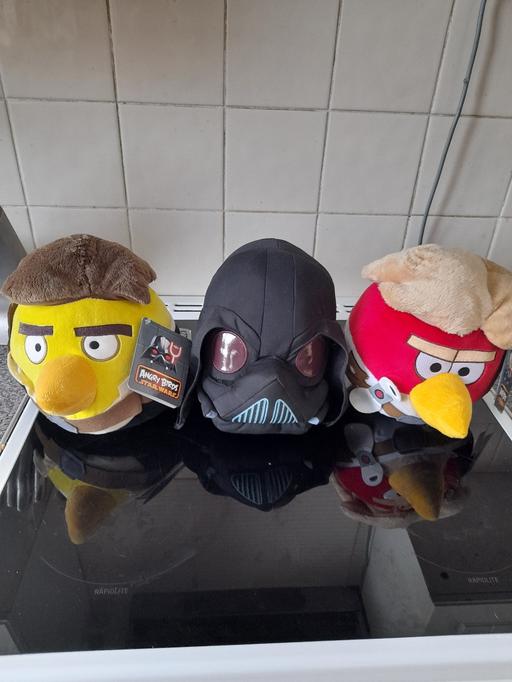 Buy & Sell Essex Colchester - Photos for BN set of 3 angry birds star wars plush