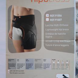 Tutore sanitario d'anca, marca Hipocross, taglia L, per gamba sinistra. 
Usato pochissimo, in confezione originale. 
120 €