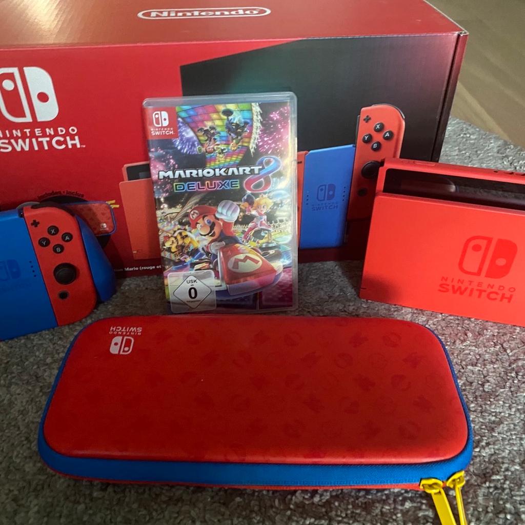 Nintendo Switch Mario Red And Blue Edition In 21039 Neuengamme Für 220 00