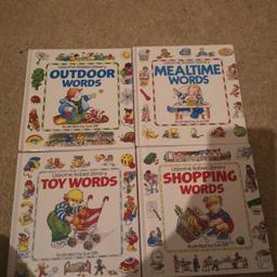 Wonderful Osborne Book Bundle.
FOUR BOOKS OUTDOOR MEALTIME SHOPPING TOY WORD BOYS FOR BABY OR TODDLER.
GREAT FOR TEACHING PRESCHOOLERS.
X 4
Collection Wimbledon or can post for postage costs second class only.
8 for the lot.
Great keepsake for a large family.