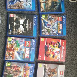 All these games are in excellent condition, played a few times, now just sitting there gathering dust so selling. collection only