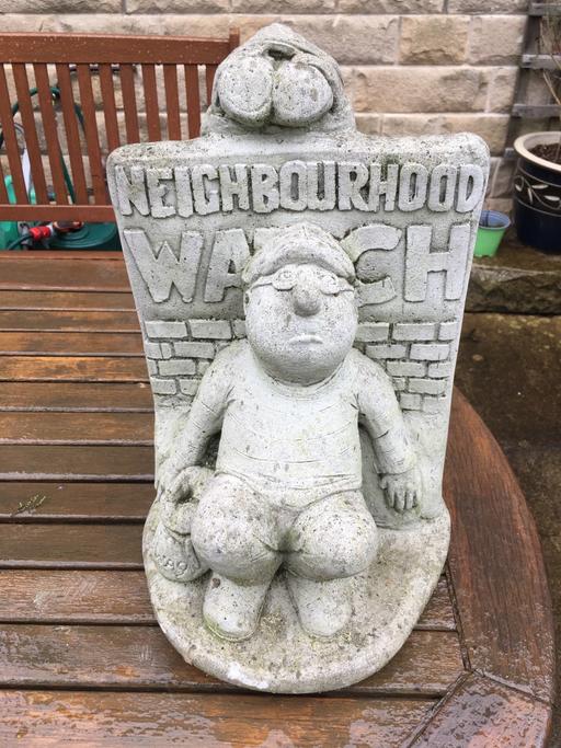 Buy & Sell West Yorkshire Kirklees - Photos for Garden Stone Neighbourhood Watch Figure.