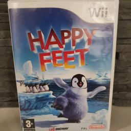 Happy feet game for Wii
I found it at home but don't have Wii console.
I'm not sure if it still working.
Collection only ls12