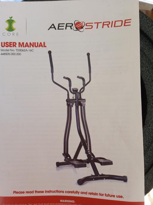 Buy & Sell Peterborough Bretton - Peterborough - Photos for Aerostride Trainer (Only used twice) 