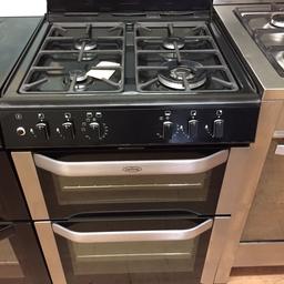 Belling Gas Cooker
60cm
Glass safety lid 
4 gas burners (1 wok burner)
Elaine grill 
Double oven 
Fan assisted main oven 
(Dual fuel)
Good clean condition 
Fully tested/working 
£229
Can be viewed 
137, Bradford Road 
Shipley 
Bd18 3tb