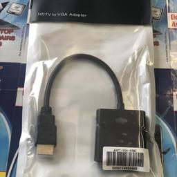 Brand NEW VGA-HDMI adapter cable available

NO POSTAGE AVAILABLE, ONLY COLLECTION!

Any Questions....!!!!
****************************************************
Please Feel Free To Contact us @
0208 - 523 0698
10:30 am to 7:00 pm (Monday - Friday)
11:00 am to 5:30 pm (Saturday)

Mobilix Phone Lab,
67 Chingford Mount Road,
Chingford , London E4 8LU