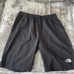 North face shorts large boys in size hardly worn like new