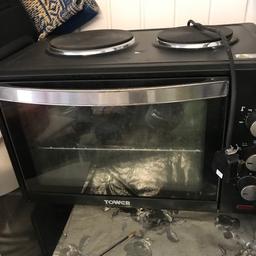 Tower mini oven in used condition. Full working