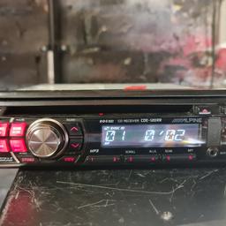 ALPINE CDE 120RR SINGLE DIN STEREO

INCLUDES SURROUND, CAGE AND ISO LEADS

USB, AUX AND CD

GOOGLE MODEL FOR FULL SPECS

TESTED AND FULLY WORKING

GRAB A BARGAIN

PRICED TO SELL

COLLECTION FROM KINGS HEATH B14  OR CAN DELIVER LOCALLY

CALL ME ON 07966629612

CHECK MY OTHER ITEMS FOR SALE, SUBS, AMPS, SPEAKERS, WIRING KITS