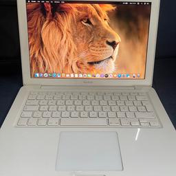 For sale is apple MacBook, recently been upgraded with 240gb ssd and 8gb ram.

Battery holds charge and laptop is in good condition with signs of wear.