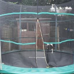 hi iam selling our 10ft Trampoline,its in good condition with no rips or tears,the kids have out grown it,its enjoy hours of fun on it great for the garden,bought for £140 selling for £80 grab yourself a bargain,buyer to collect,already dismantled