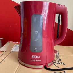 Morphy richards brita store filter kettle red