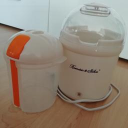 Schnelle und unkomplizierte Zubereitung von 1 Liter frischem Yoghurt. 
Originalkarton vorhanden.