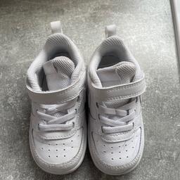 Used but excellent condition Nike Childrens Trainers size UK 5.5 (Childrens 5.5 - not adults/boys ) COLLECTION ONLY PLEASE