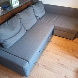 
cheapest on shpock!!

Highly popular ikea friheten corner sofa bed with storage

Text/ whatsapp 07985294776 with ur postcode

good used condition

Has cat wear around the edge as shown can be trimmed down covered or used as it is

Chase can be on the left or right side

Handy pull out bed

Lovely grey colour

Sofa Dismantled for Easy transport to your home

Easy assembly instructions available online

230 cm wide x 150 cm

No time wasters please