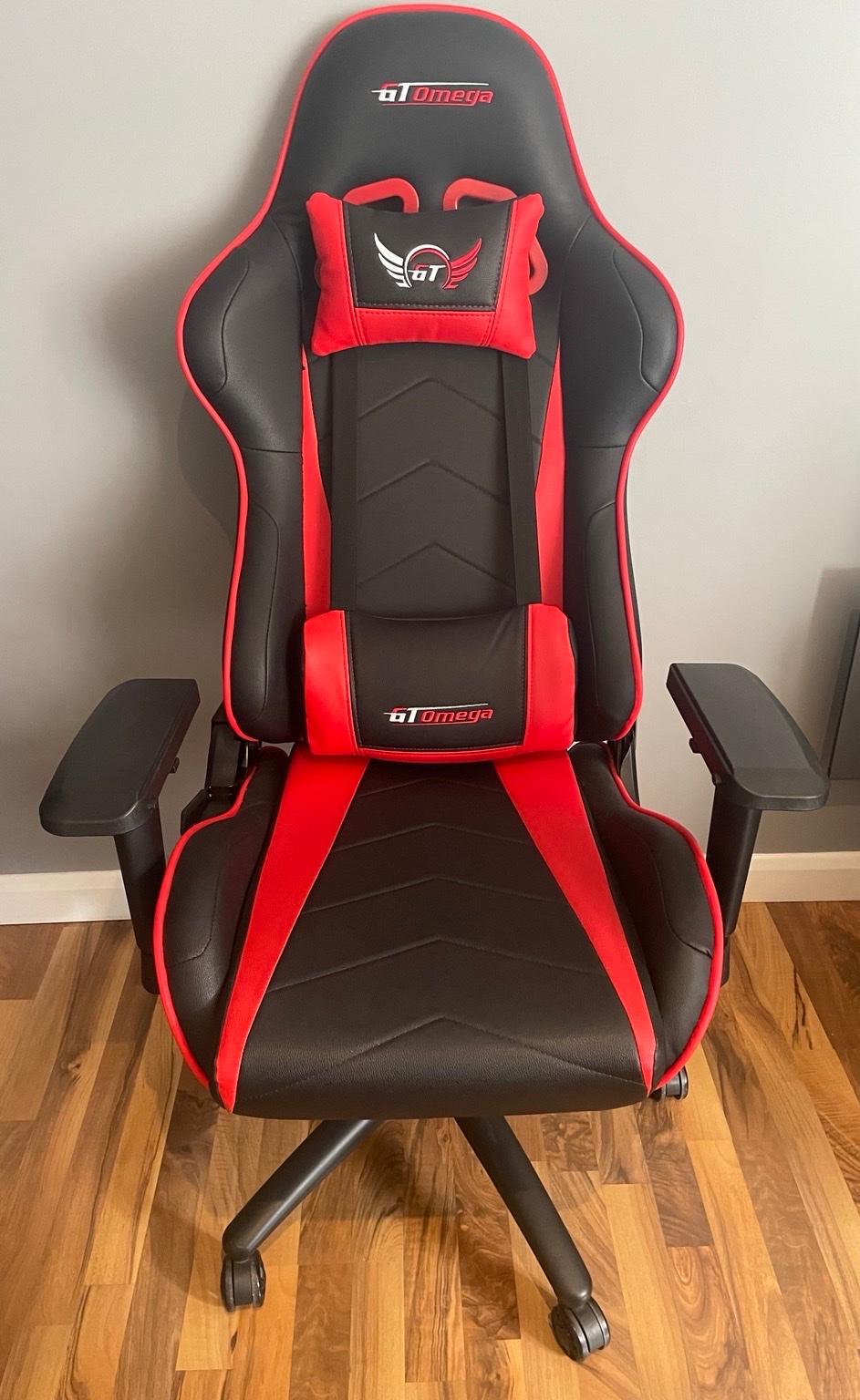 GT Omega Gaming Chair Red/Black - Hardly used in HU1 Hull for £80.00 ...