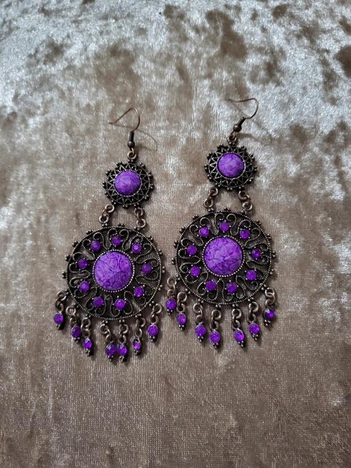 Buy & Sell West Midlands Birmingham - Photos for Purple Earrings