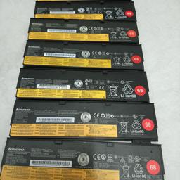 Lenovo laptops battery number 68 for
X240, X250, X260, X270, W550, W55S, P50S, L450, L460, L470, T440, T440S, T450, T450S, T460, T460P, T470P, T550, T560,
The battery hold the charge for over3 hours so is quite good
Please no offers its ready cheap