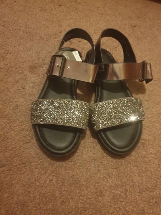 Buy & Sell West Midlands Birmingham - Photos for 🌟 SIZE 13 NEXT GIRLS GLITTER SANDALS