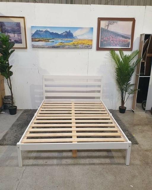 Buy & Sell West Midlands Coventry - Photos for Kaycie Double Bed Frame - White