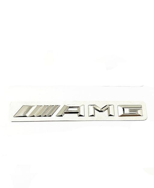 Vehicles West Midlands Sandwell - Photos for Mercedes-Benz AMG Boot Lid Decal Badge SILVER