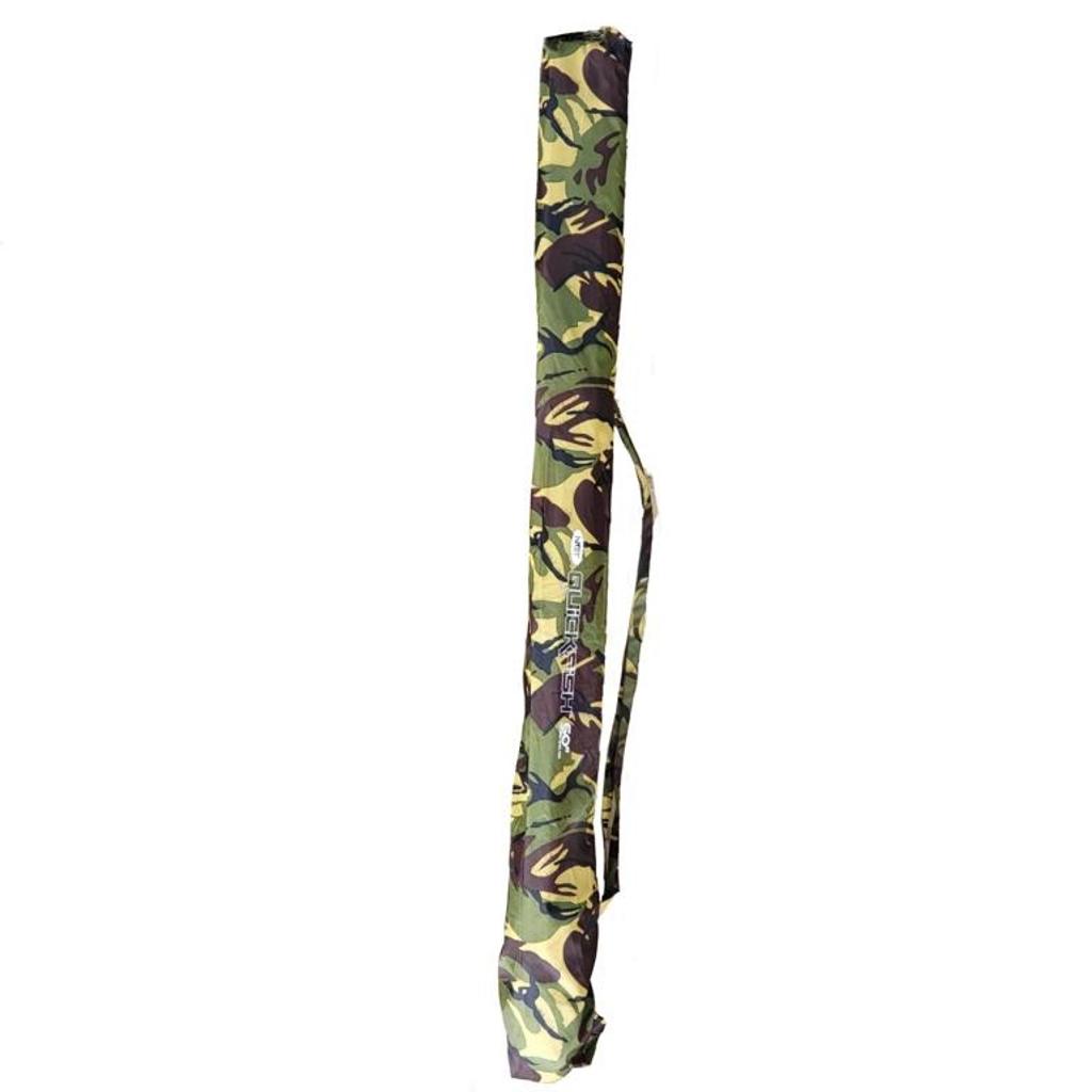 Camouflage 60" Shelter Brolly Umbrella With Groundsheet

This 60-inch shelter with storm sides is ideal for both day and overnight anglers. It is wide enough to accommodate most bed chairs and comes with 2 storm poles, plus a lightweight groundsheet to store your tackle on and to help protect from ground dampness. Made from 210D fabric, this will protect you and your tackle from the elements and it also comes with a carry case included.

Size: 60 inch

Colour: camo

Brand: NGT