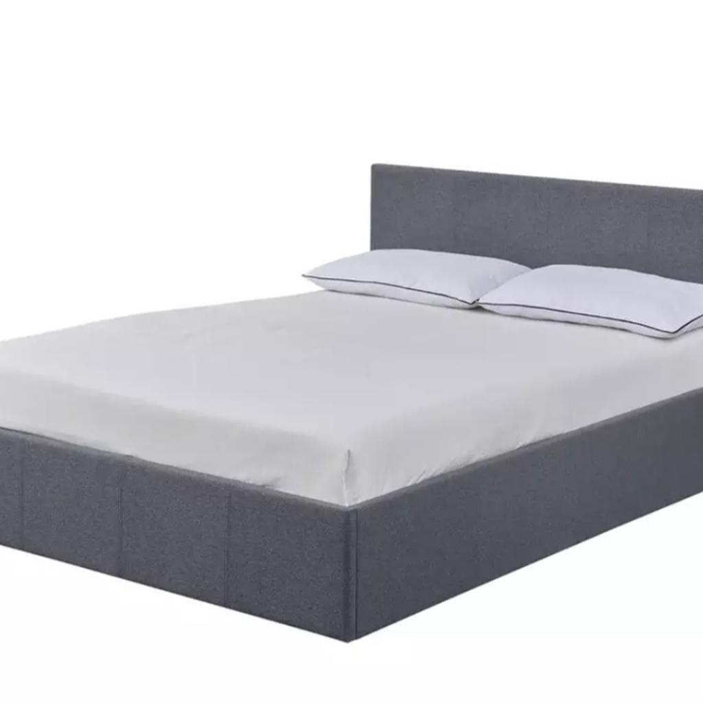 Small Double Ottoman Bed (Grey) Habitat Argos in W3 Ealing for £130.00