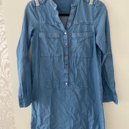 Hi and welcome to this great beautiful looking Womens Zapa Denim Dress Size 36 Uk 10 in perfect condition thanks