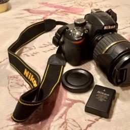 Funktioniert noch einwandfrei!

Inklusive Tasche&Akku

MODELL: Nikon Digital Camera D3200