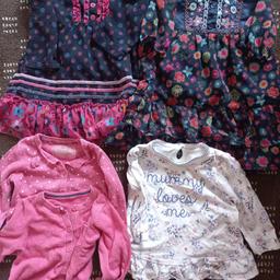 All in excellent/good used condition
1x dress top legging outfit
2x pink cardigans
2x floral dresses
Size 9-12 months
Brands include Mothercare, Matalan, George, Primark
£8
Message me for postage enquiries

See my other ads for more items
Thankyou