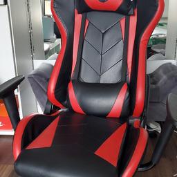 I'm selling this gaming chair as I've bought another one, excellent condition and really comfortable to use. Full recline as can be seen in pictures, can be dismantled easily for transport. Thanks