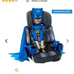 Batman car seat, I bought for my grandson but he refuses to go in it