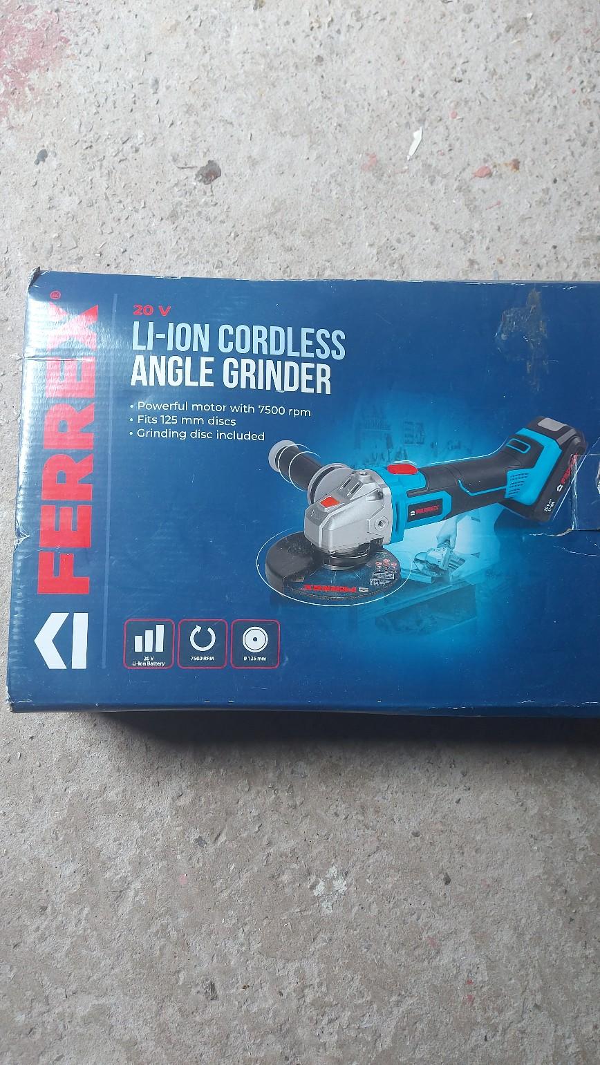 ferrex 20 v LIION Cordless angle grinder. in BL1 Bolton für 25,00