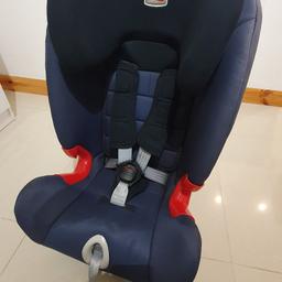 IsoFix, belt and anchor, from 9 month to 12 years, easy to clean, some signs of wear. Manuals and plastic slot runers for isofix.