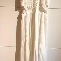 Weisses Sommerkleid - Größe 40