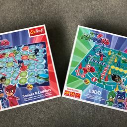 Ludo - Like New, complete with instructions & box 
Snakes & Ladders - only 2 playing pieces so can be played as 2 player 

Collection Long Eaton