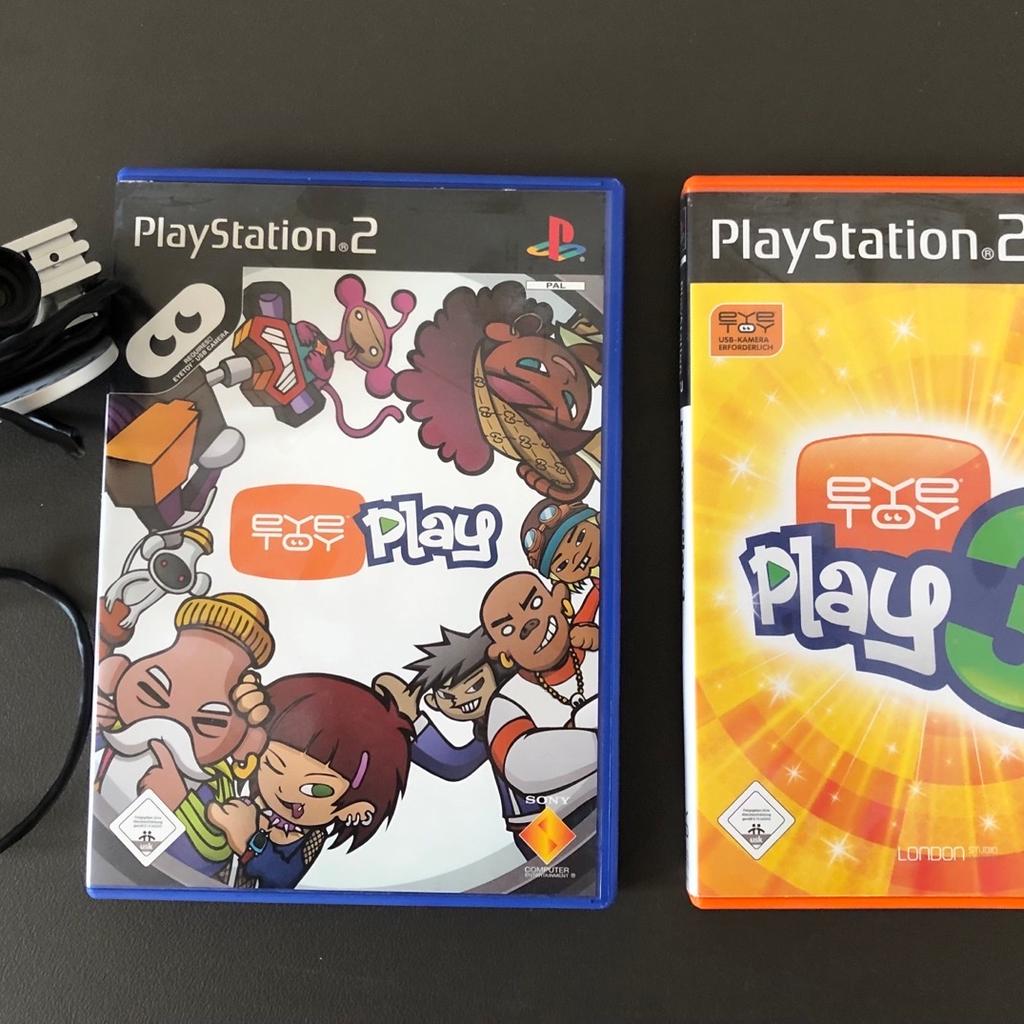 LOT 4 JEU PS2 - EYETOY 1.2.3 ET ASRTO ZOO - COMPLET AVEC NOTICE