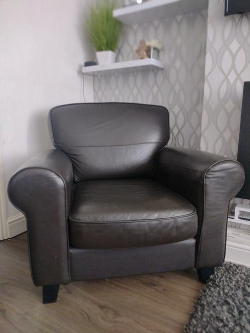  — leather chair