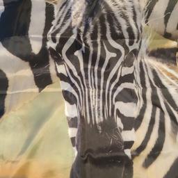 mit Tiermotiv Zebra.... Nichtraucher und Tierfreier Haushalt