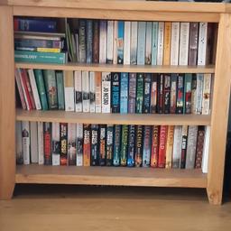 Solid Oak bookcase 90x106cm