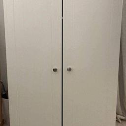 SECOND HAND SMALL CREAM WARDROBE £100.00
IN VERY GOOD USED CLEAN CONDITION
HEIGHT - 49.5 INCH
WIDTH - 30.5 INCH
LENGTH - 21 INCHES

B&W BEDS 
Unit 1-2 Parkgate court 
The gateway industrial estate
Parkgate 
Rotherham
S62 6JL 
01709 208200
Website - bwbeds.co.uk 
Facebook - Bargainsdelivered Woodmanfurniture 
Shop opening hours - Monday - Friday 10-6PM  Saturday 10-5PM Sunday 11-3pm

Free delivery to anywhere in South Yorkshire chesterfield and Worksop 
Same day delivery available on stock items when ordered before 1pm (excludes Sunday