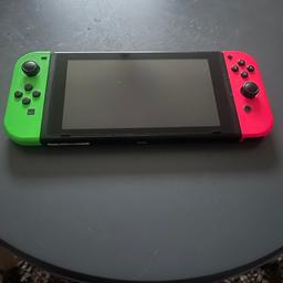 Nintendo switch for sale, includes dock and charger.
Fully working order selling due to upgrade to oled model