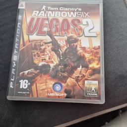 excellent condition ps3 game rainbow 6 Vegas 2