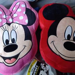 These are very cute cushions.
They are a must for any Mickey fans.
The price is £4 each cushion.